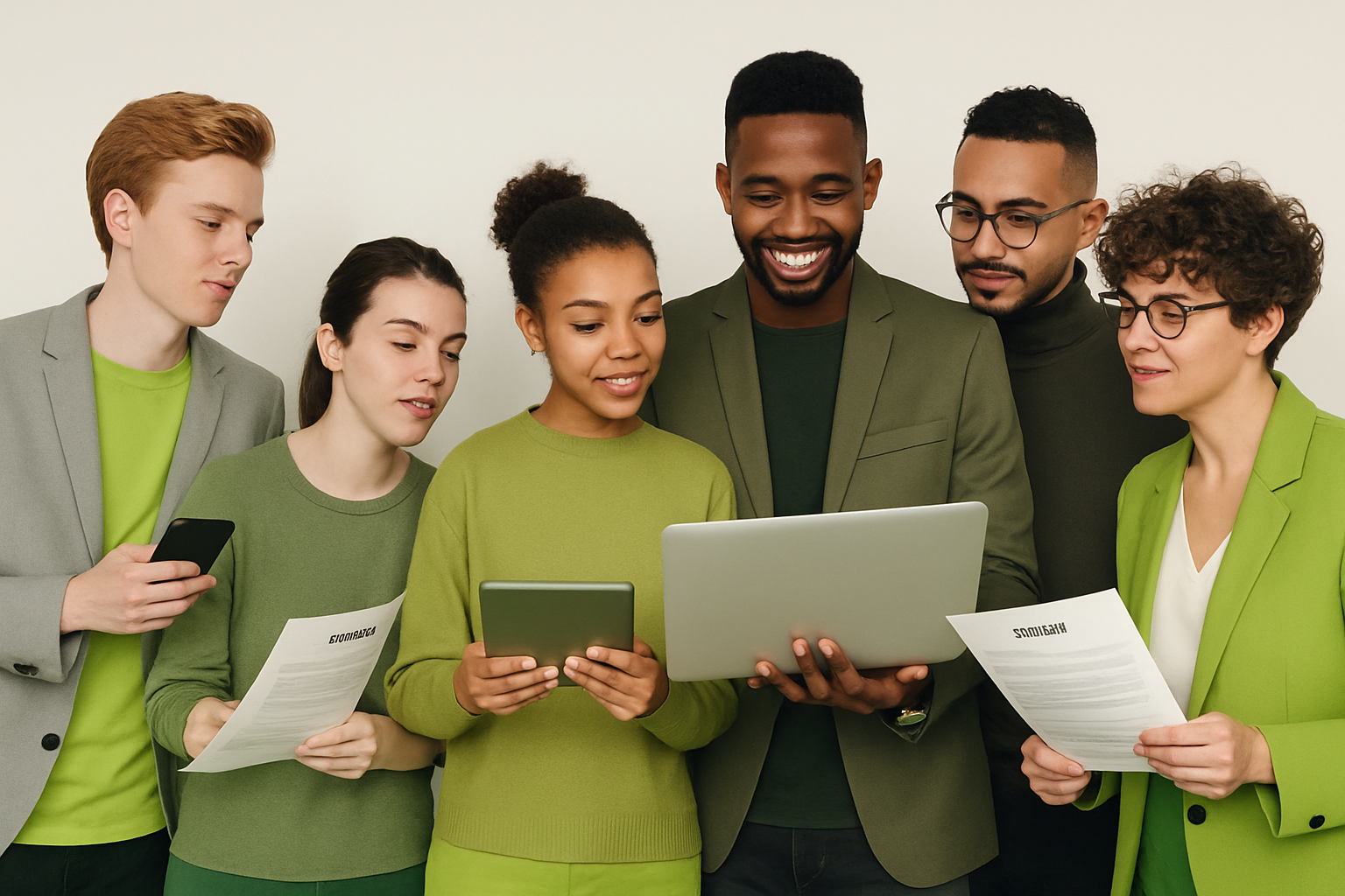 Fitness Managers Reviewing a Resume